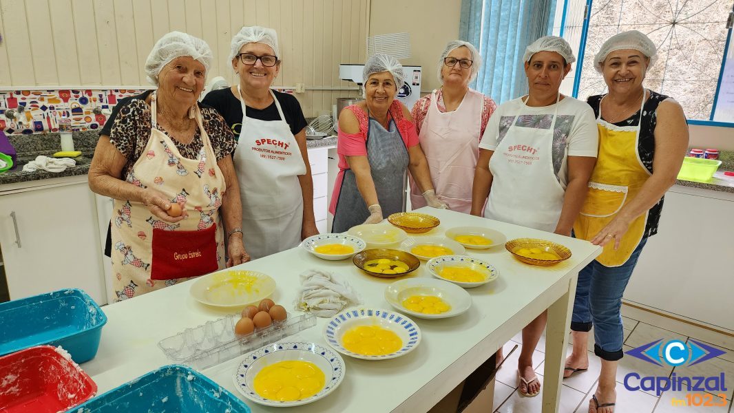 Bolo para a comemoração do aniversário de Capinzal está sendo confeccionado