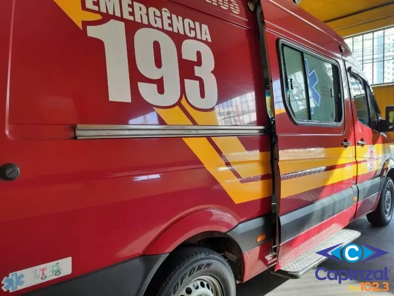 Homem é socorrido pelos Bombeiros após ser picado por vespas em Ouro