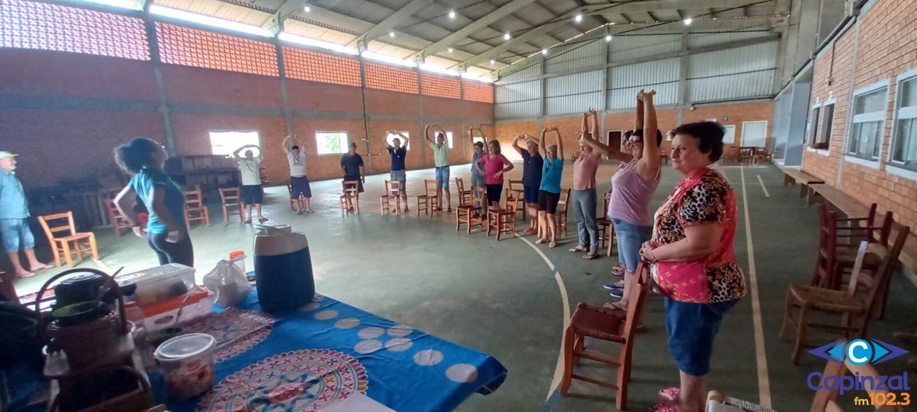 Ouro retoma atividades setoriais com os grupos da melhor idade