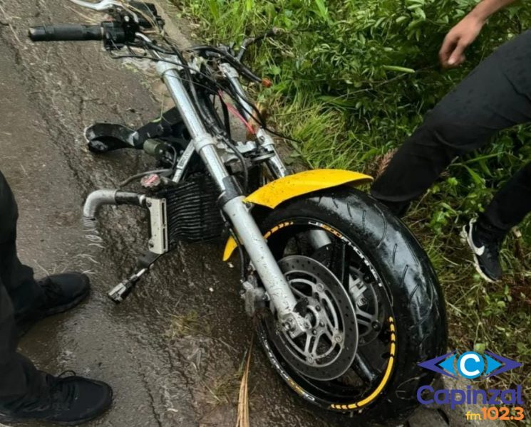 Motociclista morre após saída de pista na SC-355