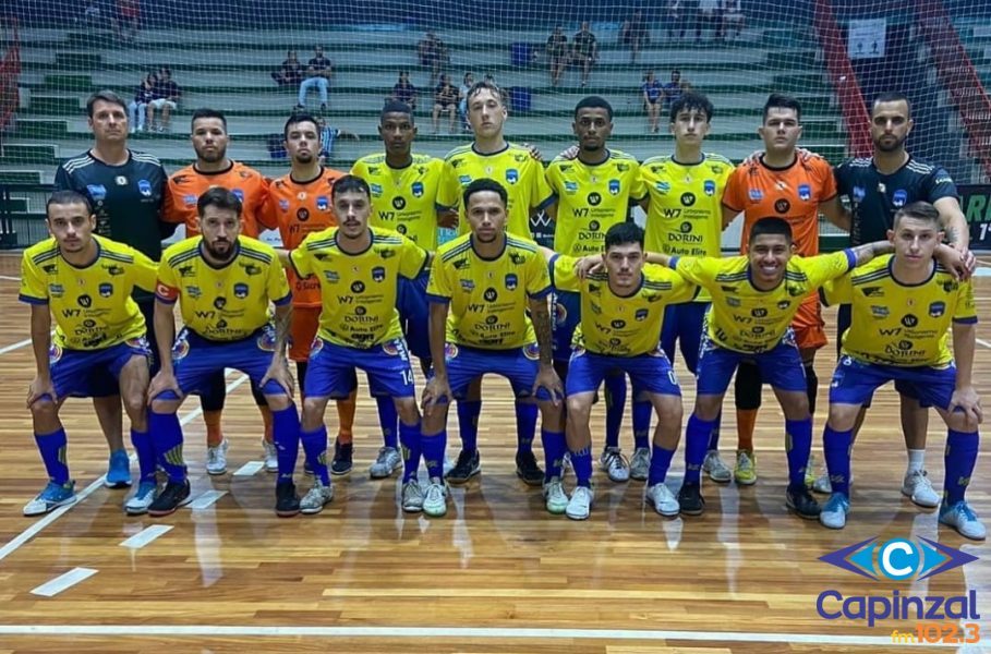 Capinzal Futsal vence o Palmas (PR) e termina em terceiro o Desafio Capital da Amizade