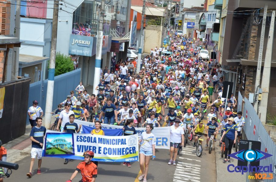 Escola Municipal Viver e Conhecer promove neste sábado o 18° Passeio Ciclístico 