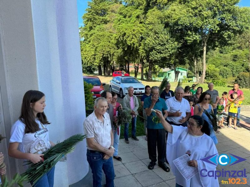 Domingo de Ramos marca o início da Semana Santa na Paróquia São Paulo Apóstolo