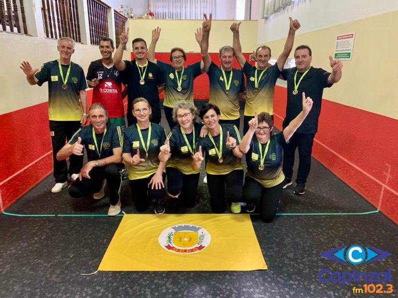 Bocha feminino de Ouro se classifica para a fase estadual dos Jogos Abertos da Terceira Idade (JASTI)