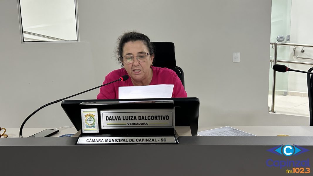 Vereadores de Capinzal aprovam projeto instituindo a Semana da Mulher