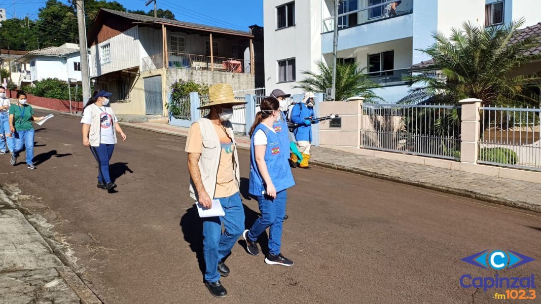 Capinzal intensifica combate à dengue com aplicação de fumacê no Loteamento Santa Terezinha