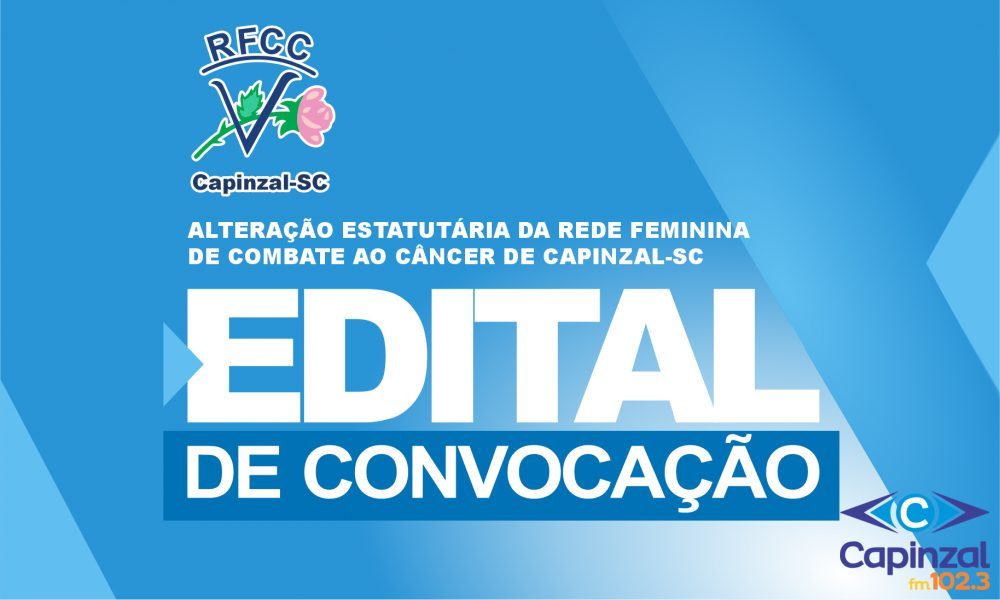 Alteração Estatutária da Rede Feminina de Combate ao Câncer de Capinzal