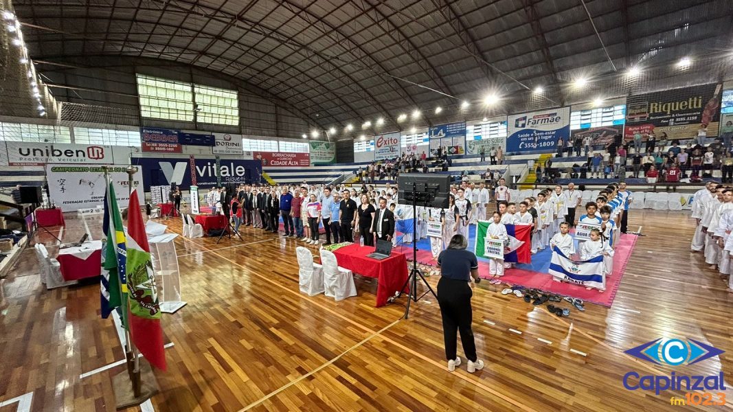 Capinzal sedia neste sábado a 1ª etapa do Estadual de Karatê