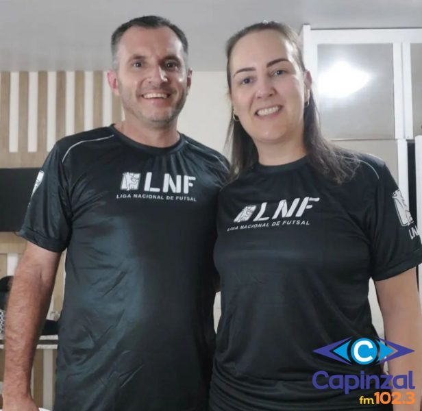 Gabriela Sartori fará sua estreia no quadro de arbitragem da Liga Nacional de Futsal (LNF) neste sábado