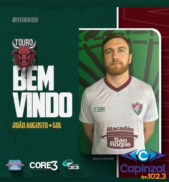 Goleiro capinzalense é apresentado pelo Fluminense de Feira de Santana (BA)