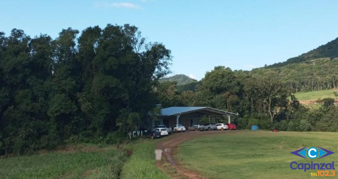 Bombeiros de Tangará atendem praticante de parapente que se chocou no solo no momento do pouso