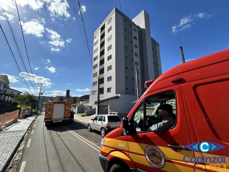 Menino fica preso em elevador de edifício após falta de luz em Capinzal