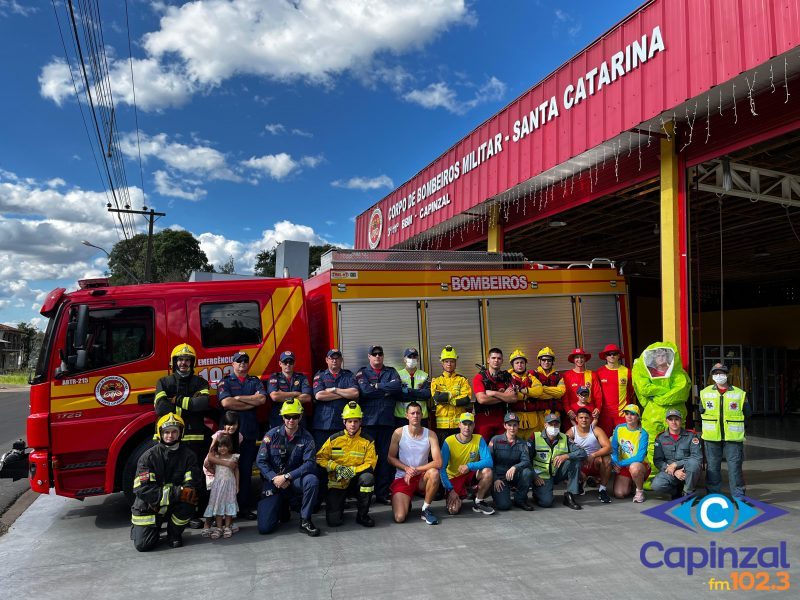 25 anos do Corpo de Bombeiros de Capinzal: Corporação promoverá ação comemorativa