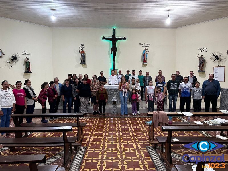 Comunidade de Linha Carmelinda celebrou a terceira noite do tríduo em honra a festa de Corpus Christi