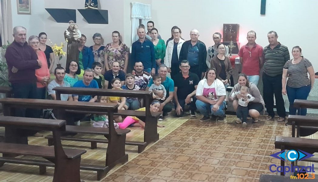 Linha Maziero iniciou a preparação espiritual para a festa em honra ao padroeiro