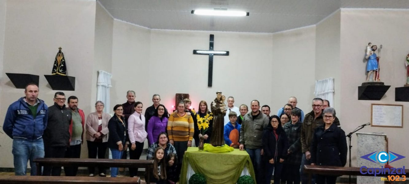 Linha Maziero realizou a segunda noite do tríduo preparatório para a Festa do Padroeiro