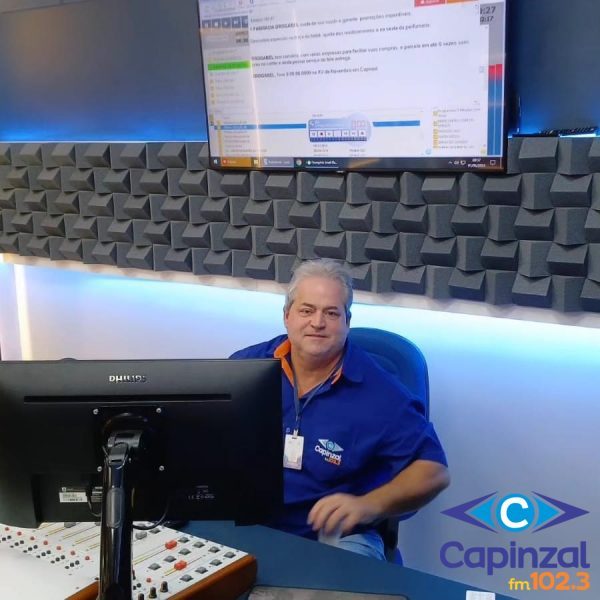 Comunicador Antonio Luiz comemora 32 anos de dedicação à Capinzal FM