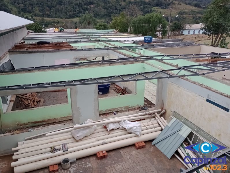 Alunos da Escola Felisberto Vilarino Dutra terão aula remota devido a obras na escola