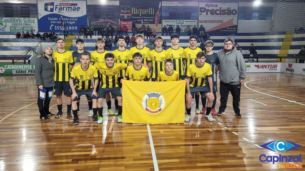 Beija-Flor/CME Ouro enfrenta o Maravilha nesta tarde pelo play off do Estadual Sub 17 da Liga Catarinense de Futsal