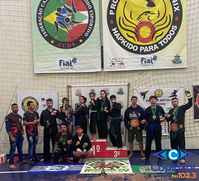 Capinzal conquista o 2º lugar  no Brasileiro de Artes Marciais de Hapkido Open