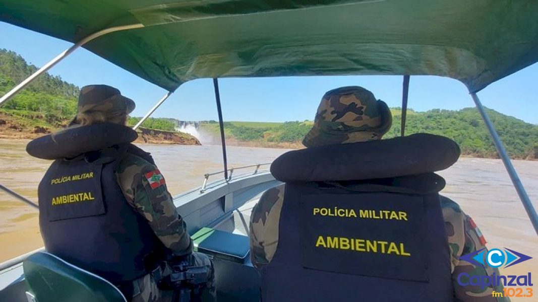 Polícia Militar inicia fiscalizações do período de Defeso da Piracema