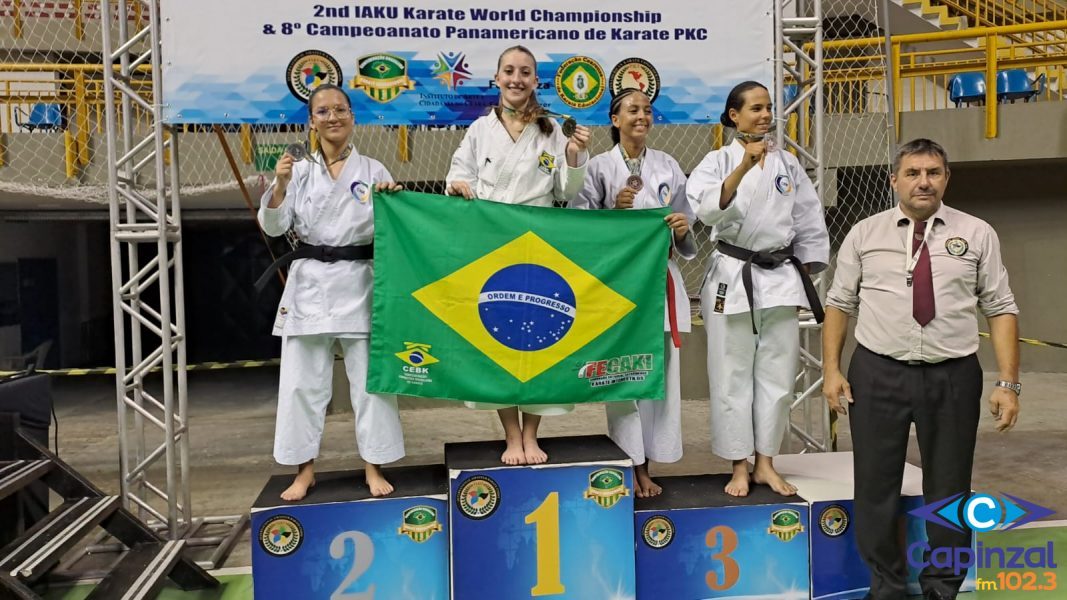 Danieli Saretta conquista título mundial de Karatê em Fortaleza