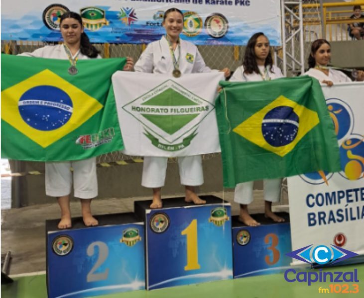 Atleta de Capinzal, Ana de Matos, é vice-campeã mundial de Karatê