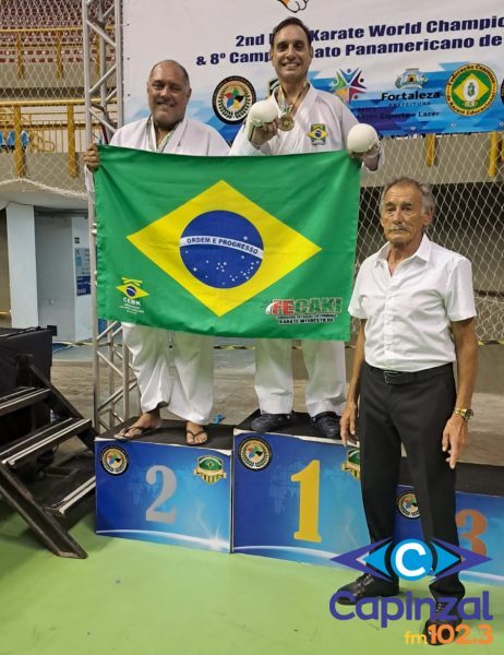 Gilberto Garcia conquista título mundial de Karatê pela Seleção Brasileira