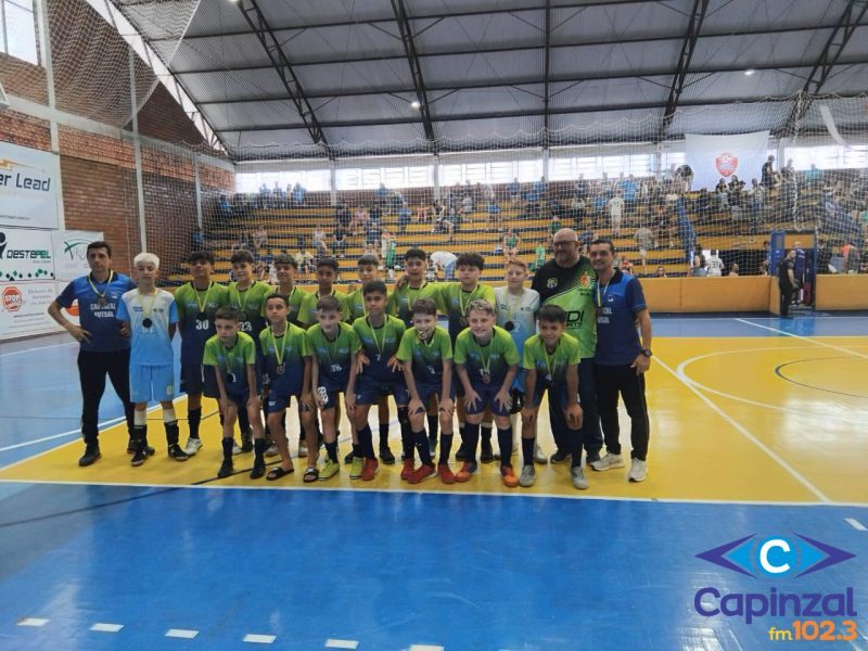 FME Capinzal conquista a medalha de bronze no Estadual Sub 12 da Liga Catarinense de Futsal