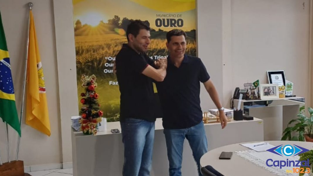 Vice-prefeito Rene Modena assume a Prefeitura de Ouro por quinze dias