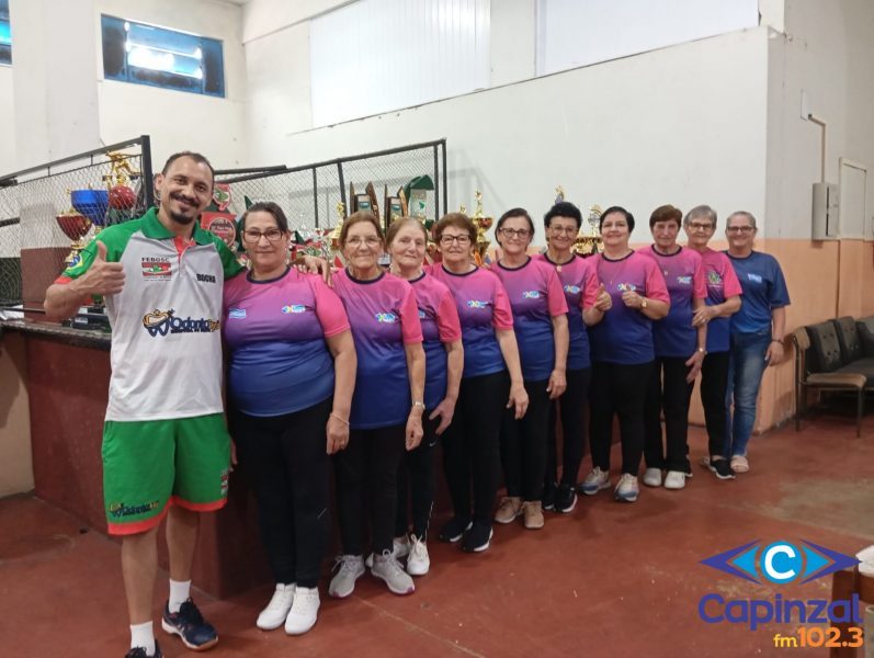 Disputa acirrada: Ouro e Capinzal fazem a final da bocha feminina dos JIIDOs