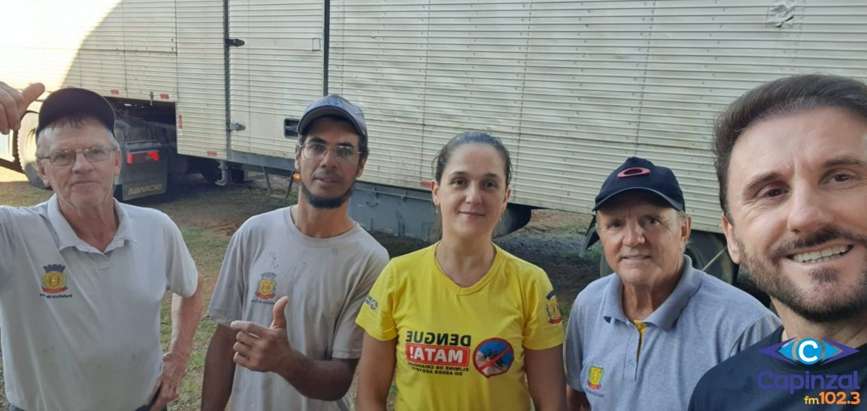 Programa “Penso, Logo Destino” encerra segunda etapa em Ouro com coleta de aproximadamente 500 pneus