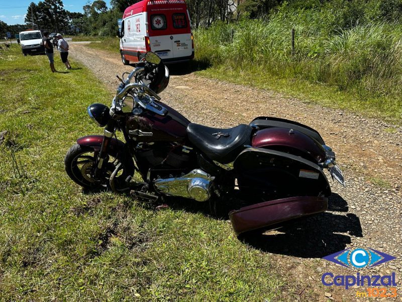 Homem morre ao colidir motocicleta contra pedra em Urubici