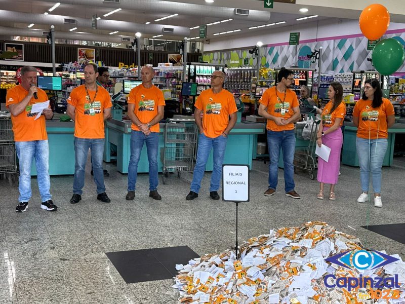 Copérdia realiza sorteio de carro e três motos em grande final da campanha de aniversário