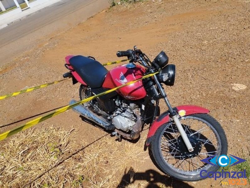 Polícia Militar recupera motocicleta furtada em Campos Novos