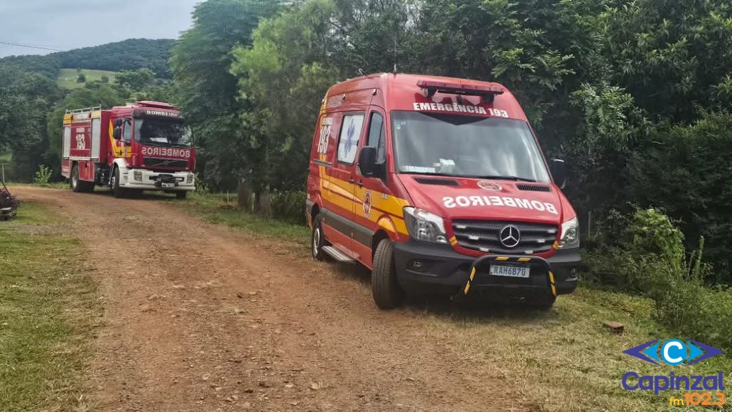 Mulher desaparecida em Capinzal é encontrada com o auxílio dos Bombeiros