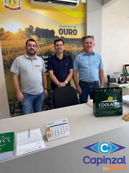 Coolacer realiza visita nas prefeituras da região para divulgar Campo Tecnológico e apresentar dados da Cooperativa