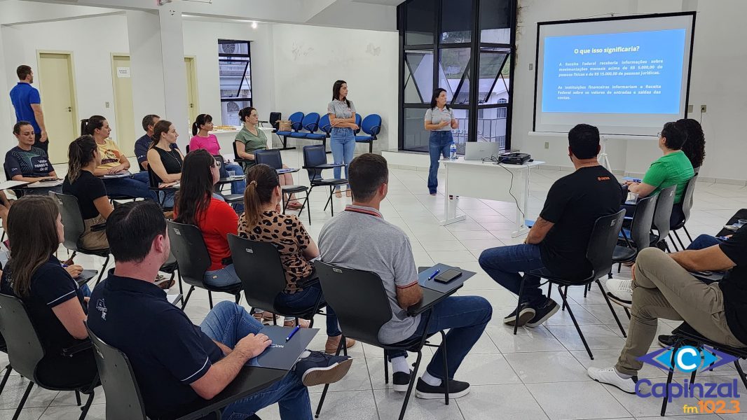 Contadoras abordaram sobre Pix e reforma tributária em evento da CDL de Capinzal, Ouro e Lacerdópolis