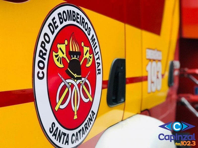 Bombeiros realizam buscas no Rio do Peixe por homem desaparecido em Ouro