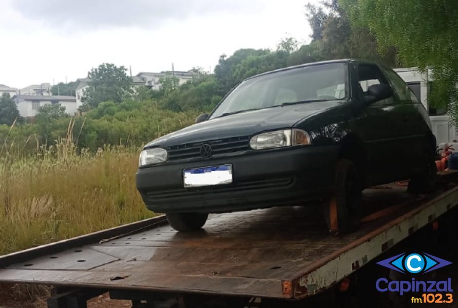 Veículo furtado é recuperado pela Polícia Militar em Campos Novos