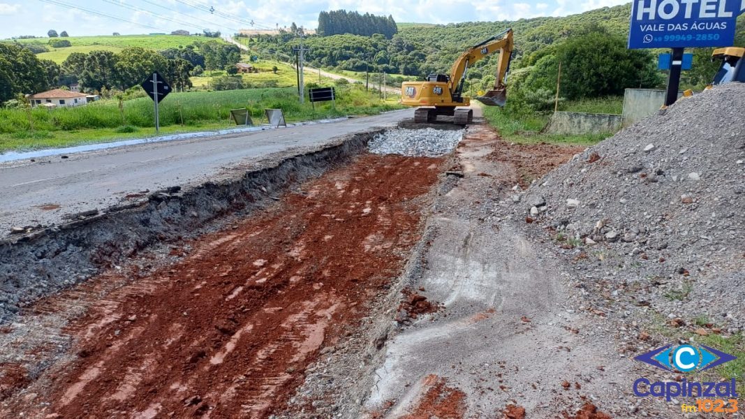 Iniciadas as obras de manutenção nos pontos críticos da SC-467 entre Capinzal e Zortéa