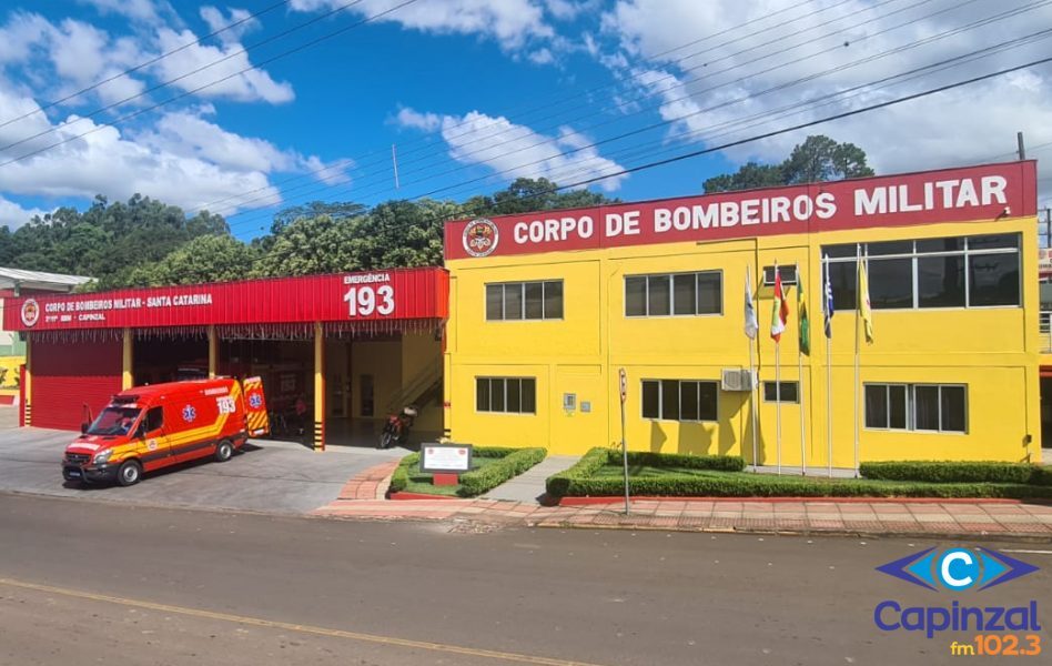 Idoso é socorrido pelos Bombeiros após hemorragia espontânea na perna em Capinzal