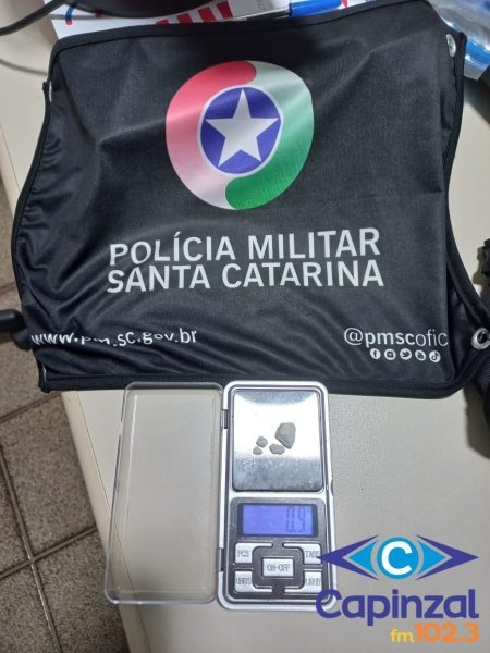 Polícia Militar desmantela tráfico de drogas no Centro de Capinzal