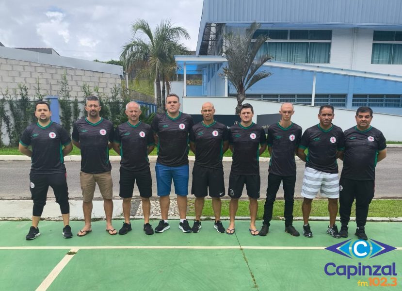 Árbitros da Liga LEIROMEC participaram da pré-temporada da Federação Catarinense de Futsal