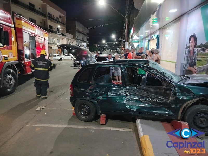 Acidente de trânsito deixa duas pessoas feridas em Ipira