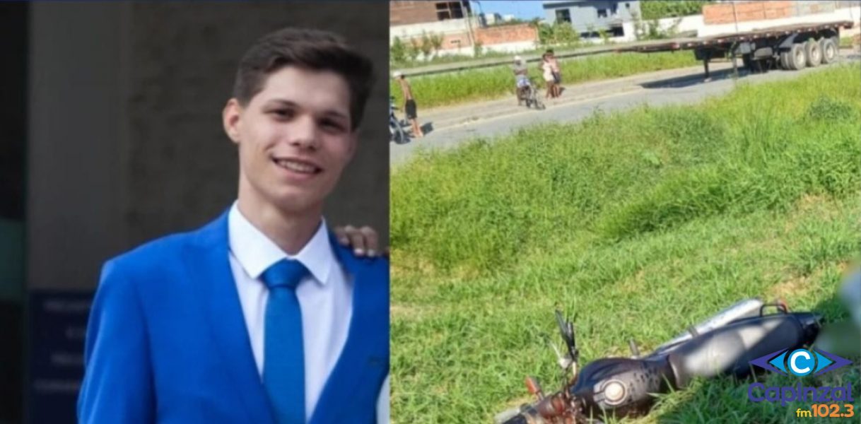 Jovem que morou em Capinzal morre em acidente de moto com linha de cerol na BR-470