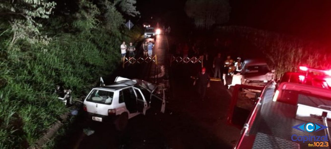 Pai e bebê de apenas um mês morrem em acidente na SC-156 em Xaxim