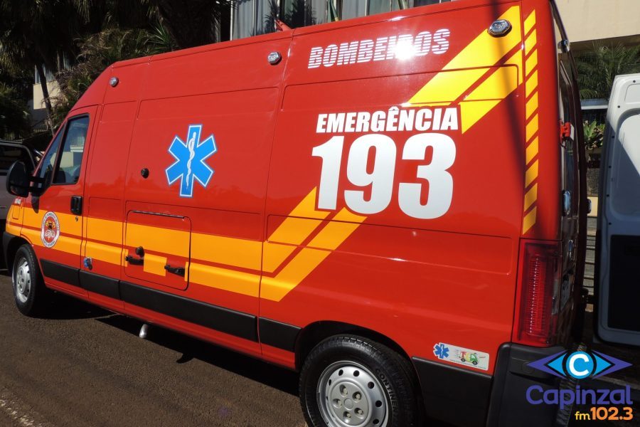 Colisão entre carro e moto deixa duas pessoas feridas em Piratuba