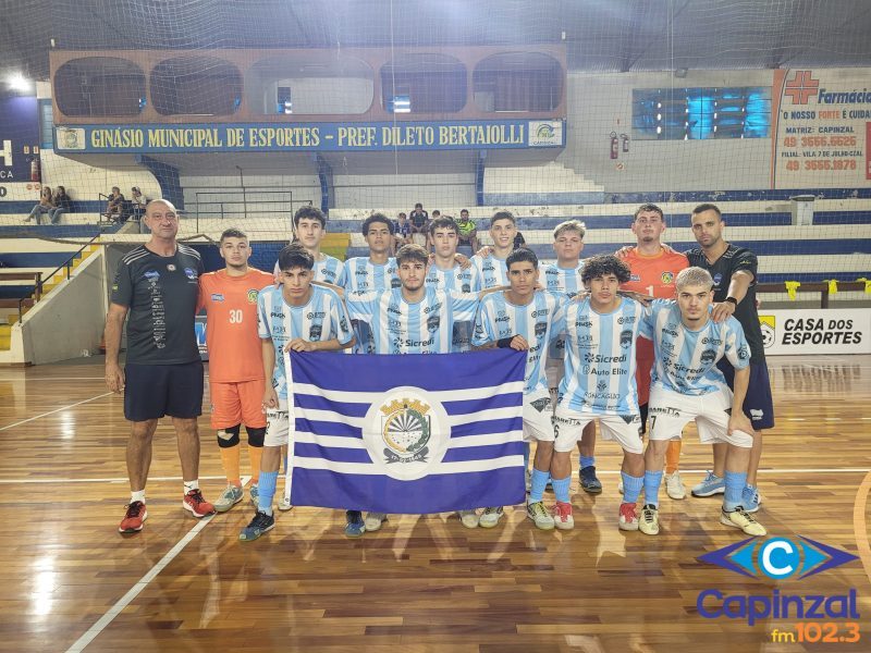Capinzal Futsal/FME vence Faxinal dos Guedes pelo Estadual Sub 18 da LCF