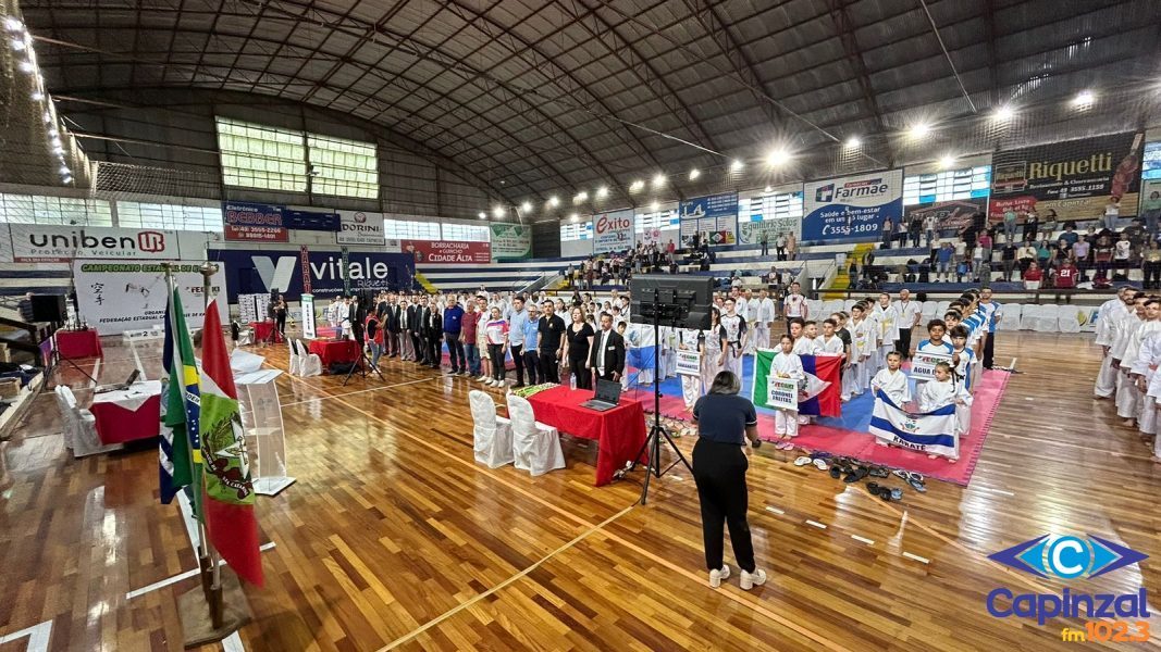 Capinzal sediará a 1ª Etapa do Campeonato Estadual de Karatê no próximo sábado